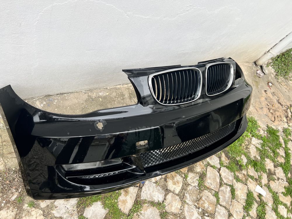 Para choques bmw e82 com farois nevoeiro e grelhas incluidos