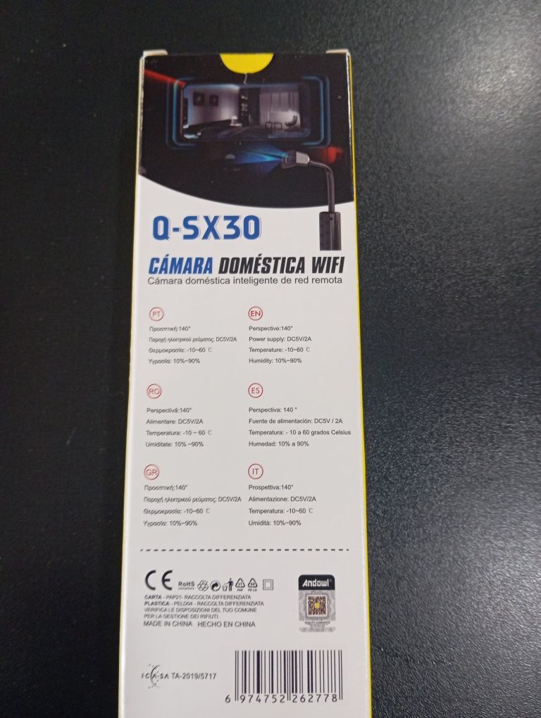 Mini- câmara wi-fi