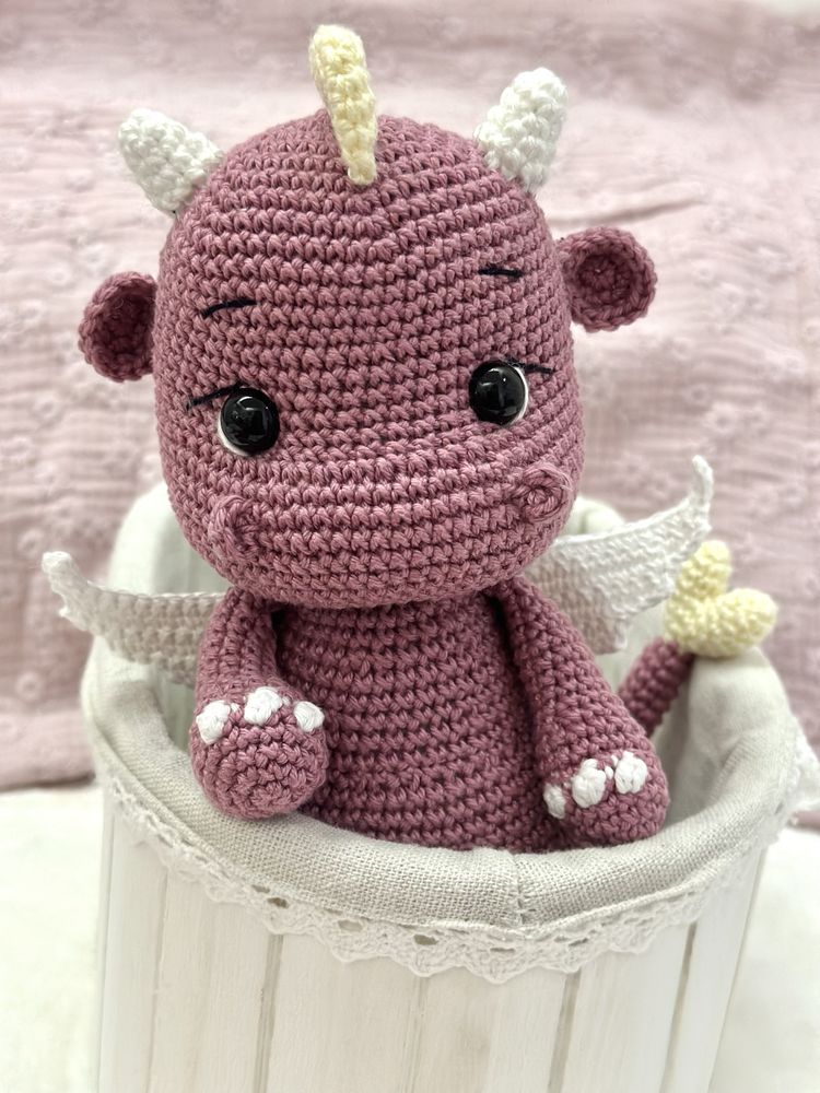 Dragão amigurumi