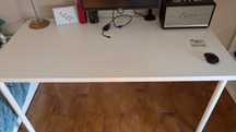 Mesa secretária ou de trabalho branca