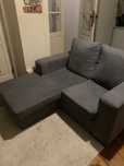 Sofá com chaise long