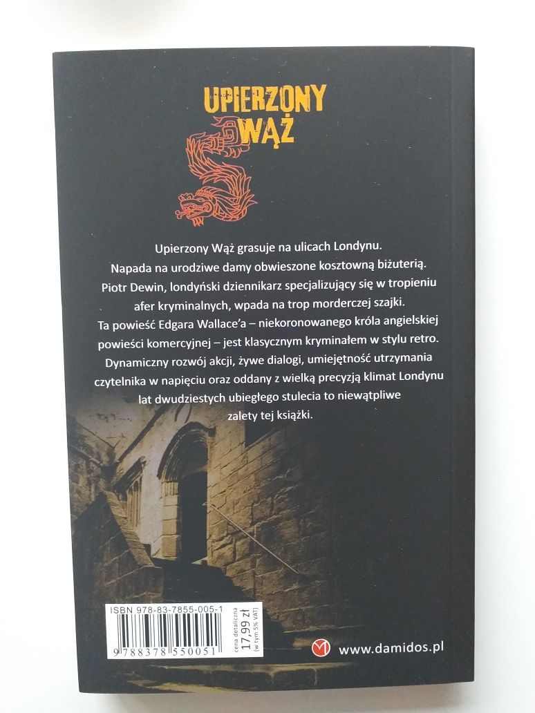 Upierzony wąż Edgar Wallace