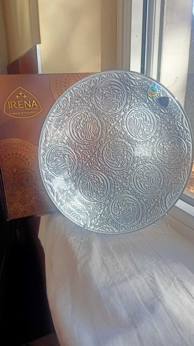 Patera srebrna model Amsterdam sygnowana nowa Irena Inowrocław