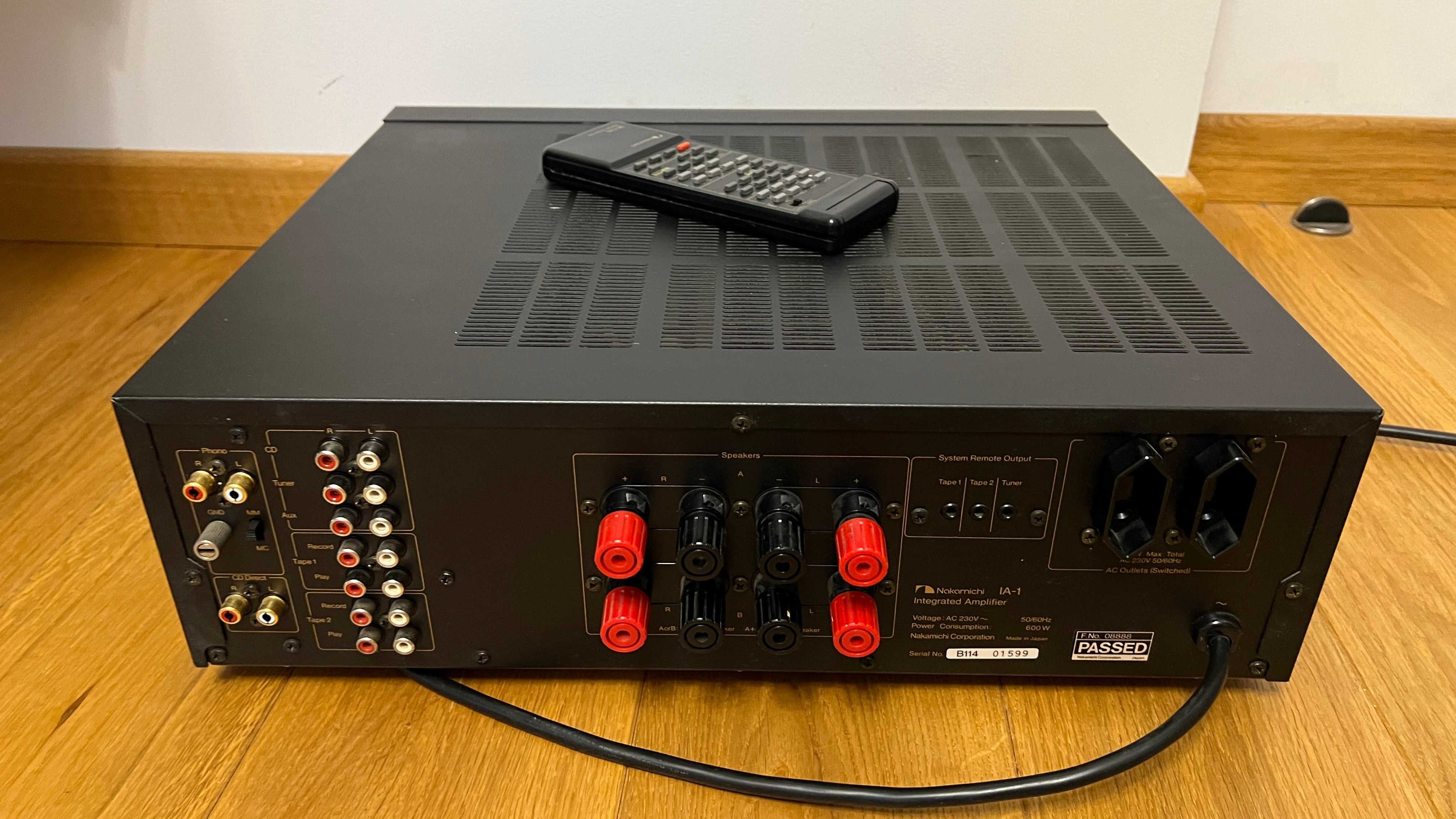 Wzmacniacz Nakamichi IA-1 +pilot