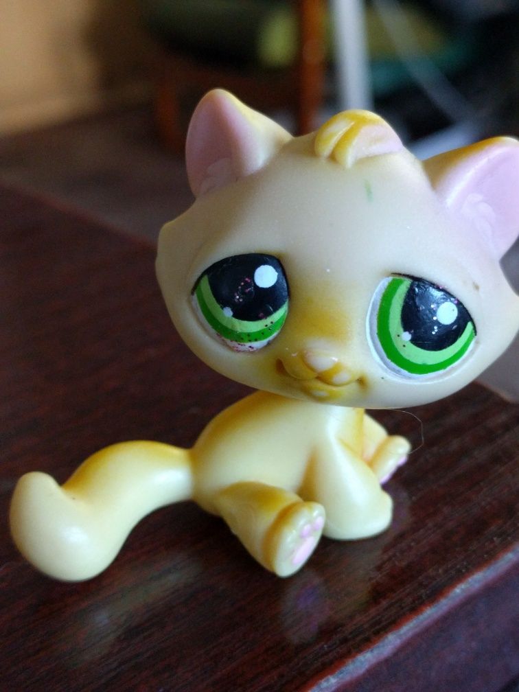 Littles Pet Shop kot duży, kot mały, piesek + gratis