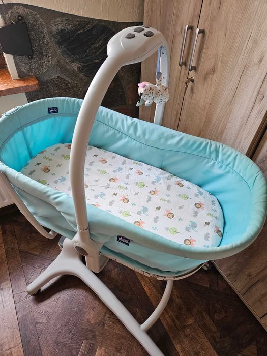 Chicco, Baby Hug 4in1, kołyska, leżaczek, krzesełko