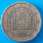 20 Cêntimos de 2009 da Áustria