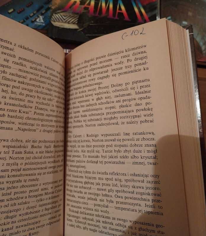 Cykl RAMA - 6 książek - Arthur Clarke (brak Domu w przestworzach) opis