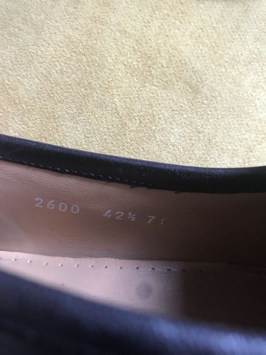 Італійські лофери ручної роботи натуральна шкіра 42.5 Tod’s ferragamo