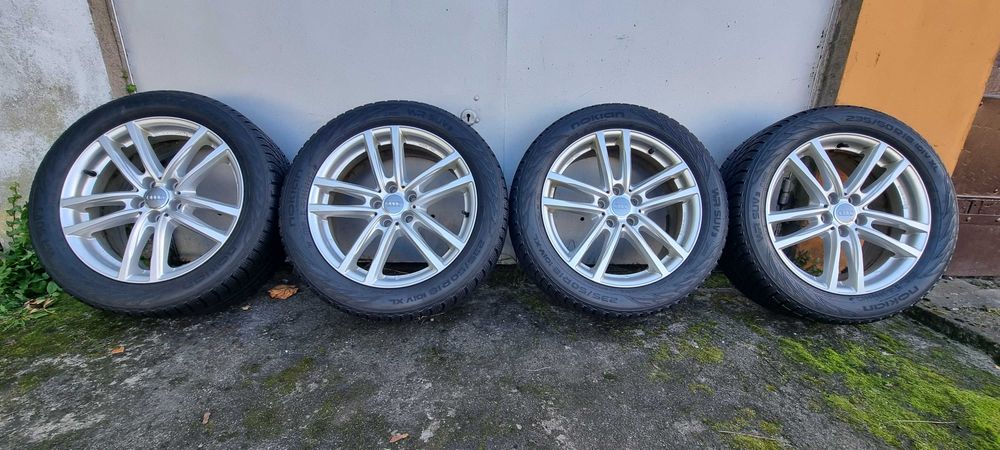 Alufelgi Audi 18 Cali A 6, A 7, Q3, Q4, Q5 na Oponach Zimowych