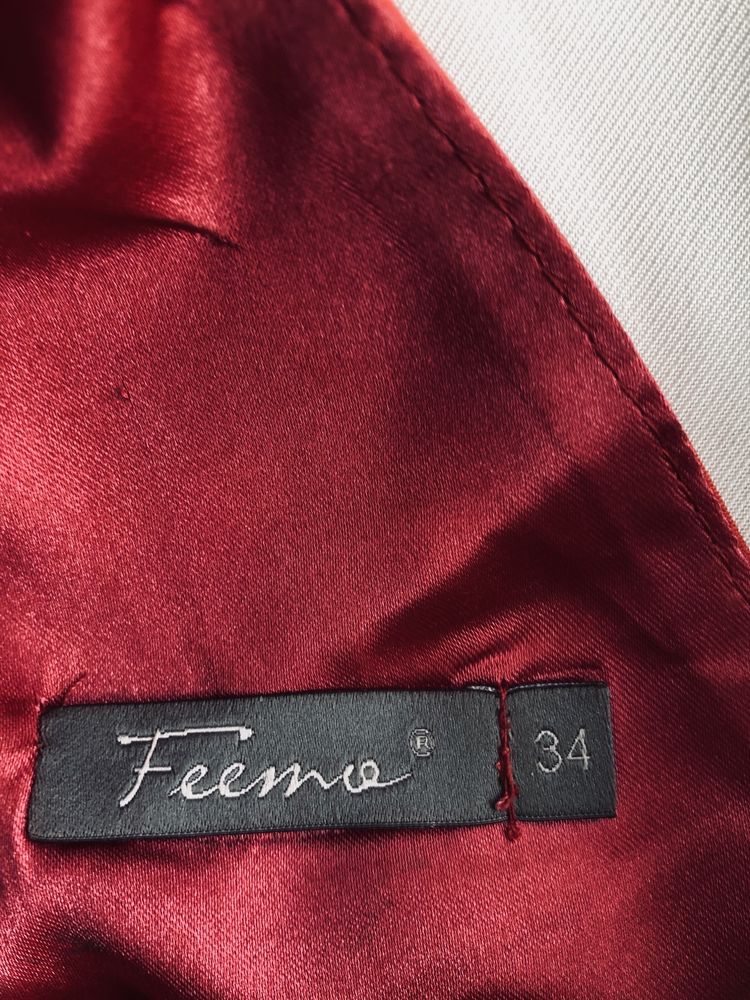 Sukienka z kieszeniami r.34 FEEMA