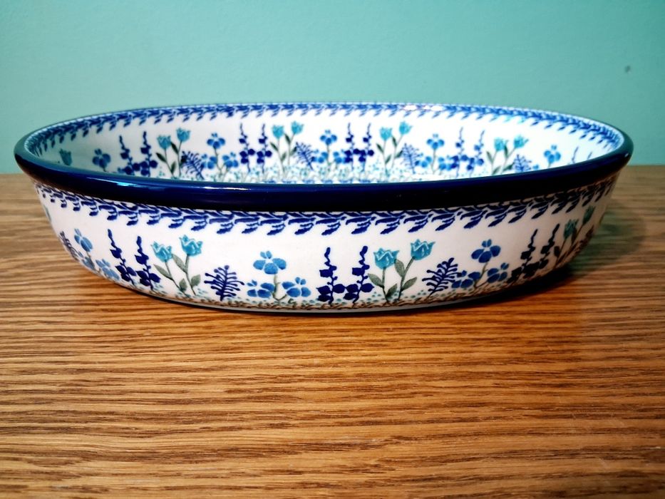 Polmisek owalny 27cm 1.3L GAT1 Ceramika Artystyczna Boleslawiec