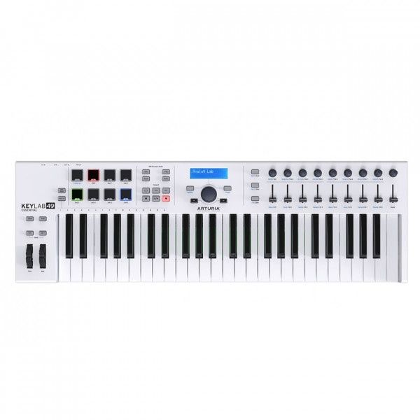 MIDI-клавіатура Arturia KeyLab Essential 49 (White)