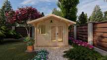 Abrigo de jardim Alva 3x4m