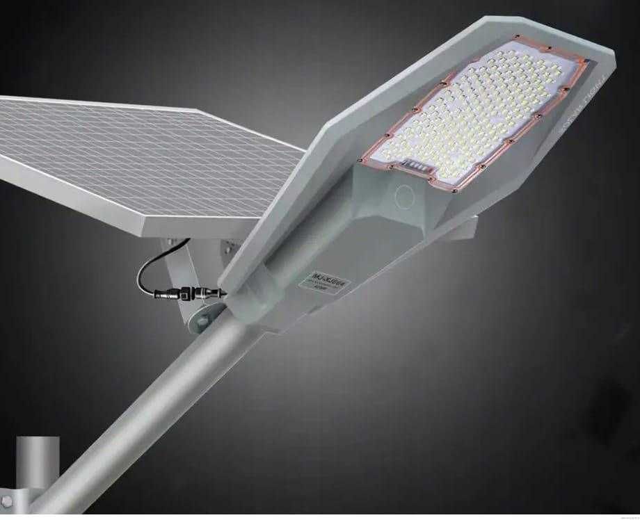 Lampa uliczna solarna PREMIUM 2000W z czujnikiem ruchu+ uchwyt i pilot