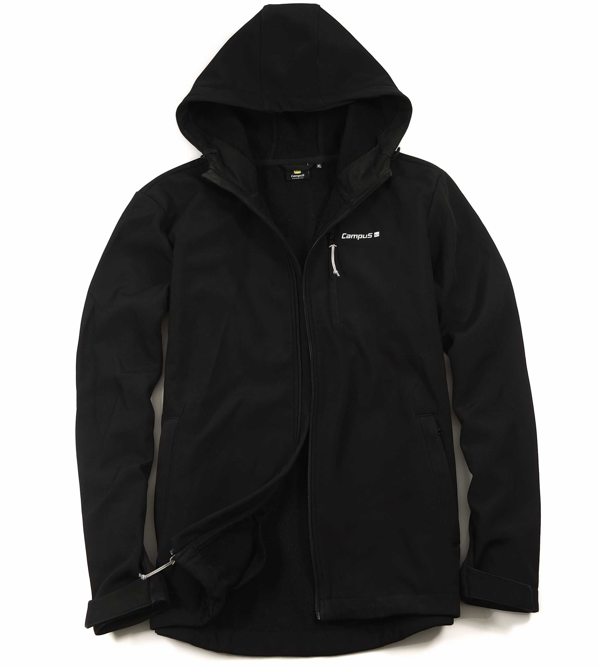 Campus Softshell – męska kurtka outdoorowa z kapturem rozmiar * XL