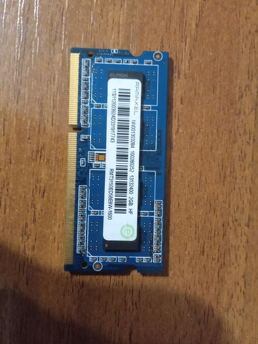 Оперативна пам'ять для ноутбуків ddr3