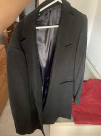 Blazer Zara Man Cinza Escuro