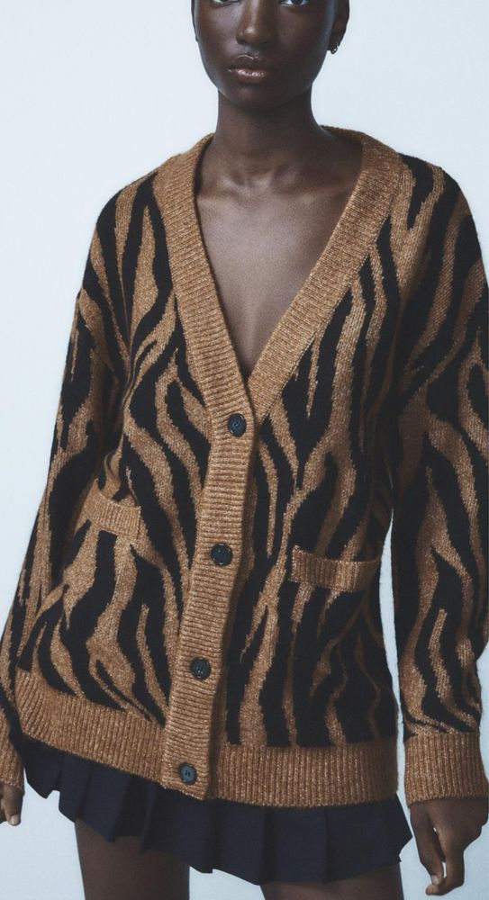 Стилтний кардиган ZARA великий вибір одягу