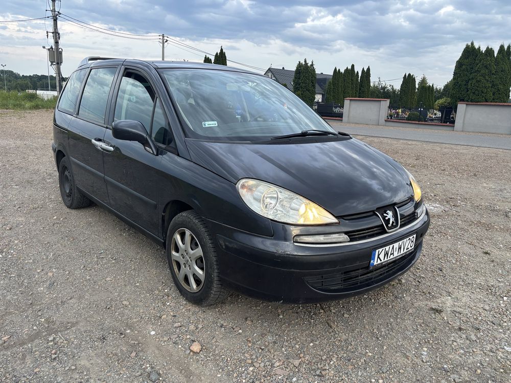 Peugeot 807 2.0 hdi 2005 r 7 os z hakiem