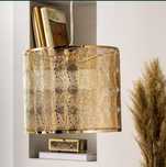 Złota lampa sufitowa Sammone home&you