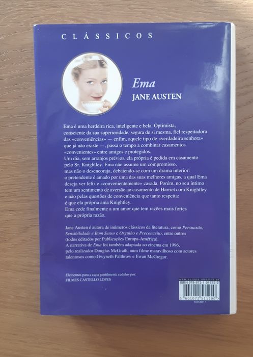 Livro "Ema" - "O cupido está armado e é perigoso"