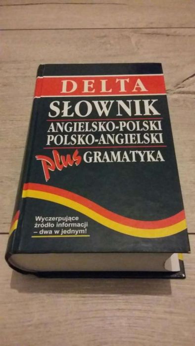 Słownik angielsko-polski/polsko-angielski plus gramatyka