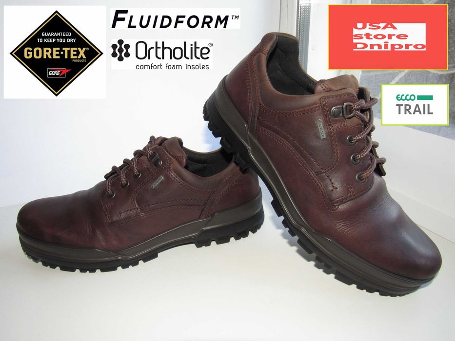 Мембранные Ecco Track 6 Gore-Tex Plain Toe Luxury Edt. разм. 42 (27см)