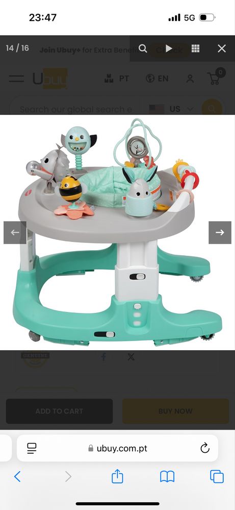Tint love 4-in-1 activity center