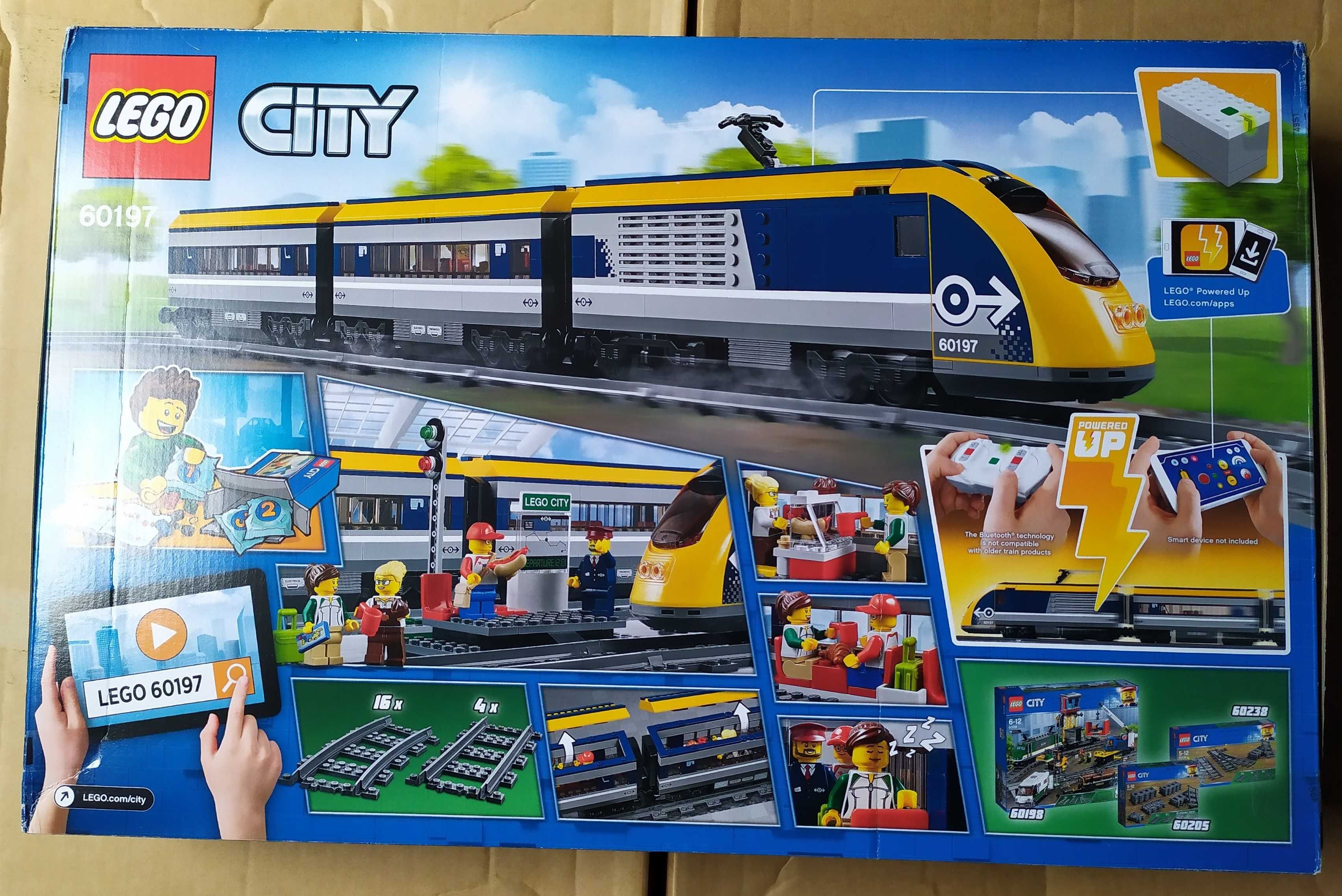 LEGO 60197 City - Pociąg pasażerski EOL