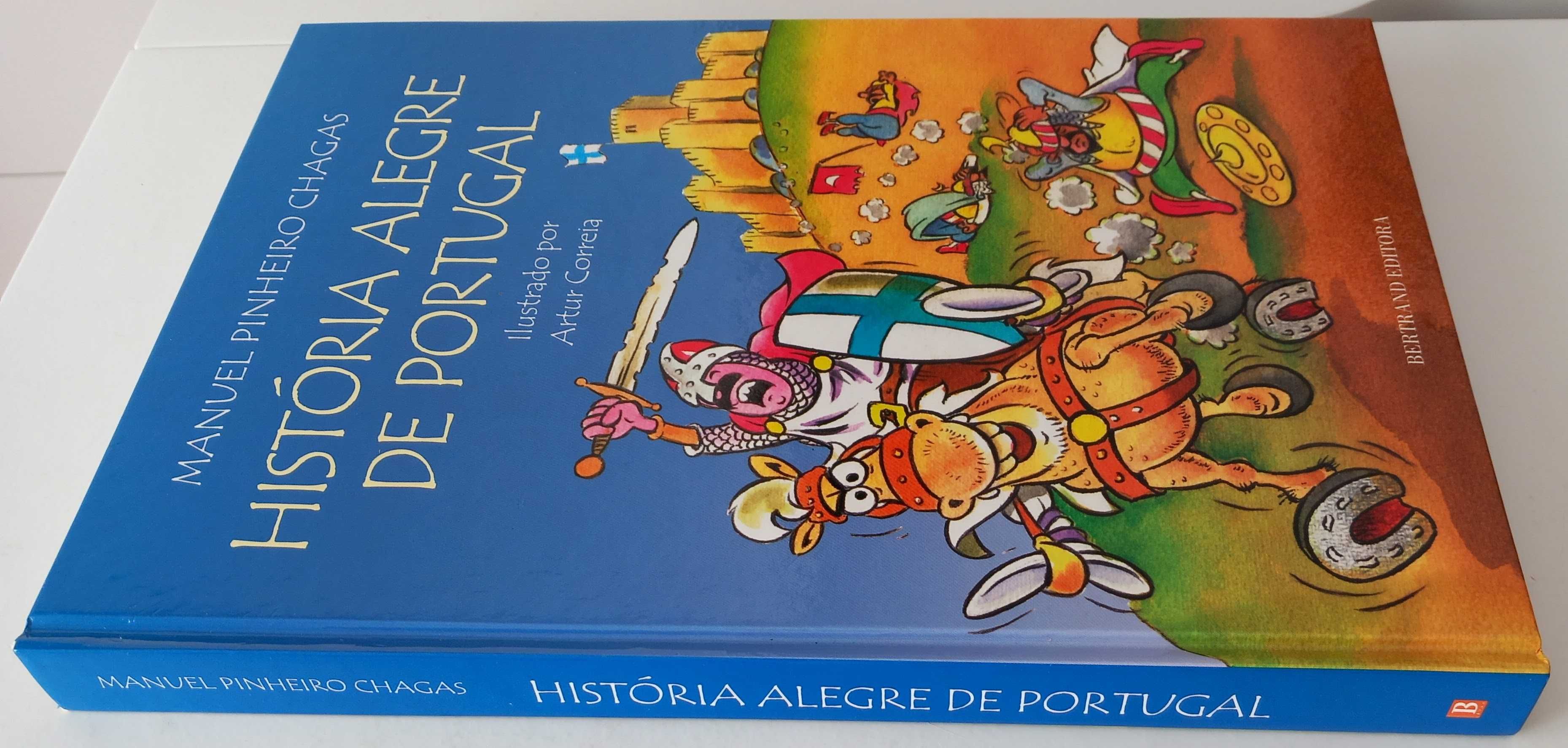 Livro BD História Alegre de Portugal de M Pinheiro Chagas [Portes Inc]