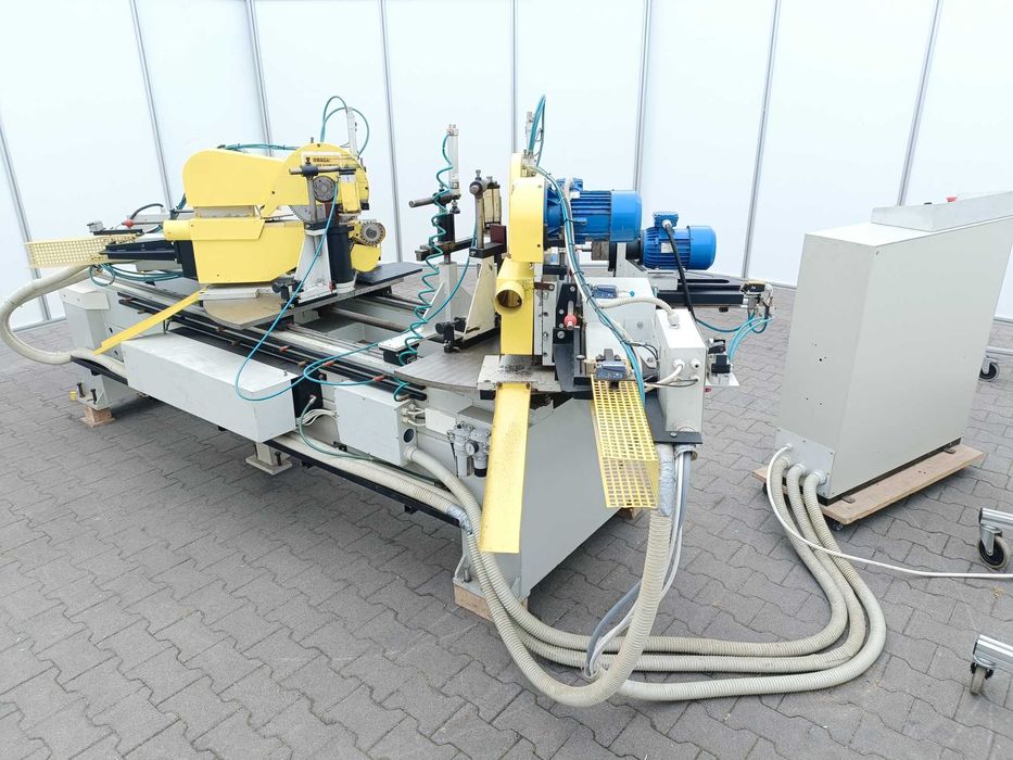 Wiertarka wielowrzecionowa dwustronna z precyzyjnym docinaniem wymiaru