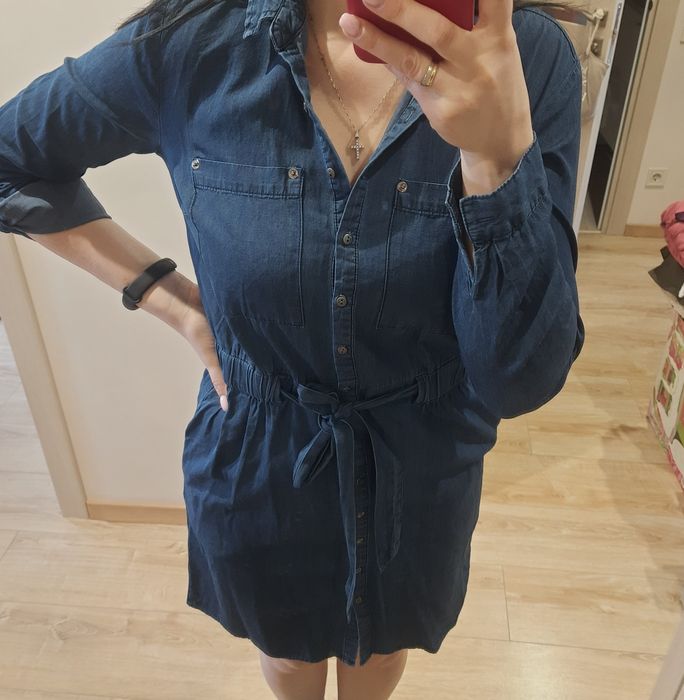 Плаття-сорочка, сарафан джинсовий Zara