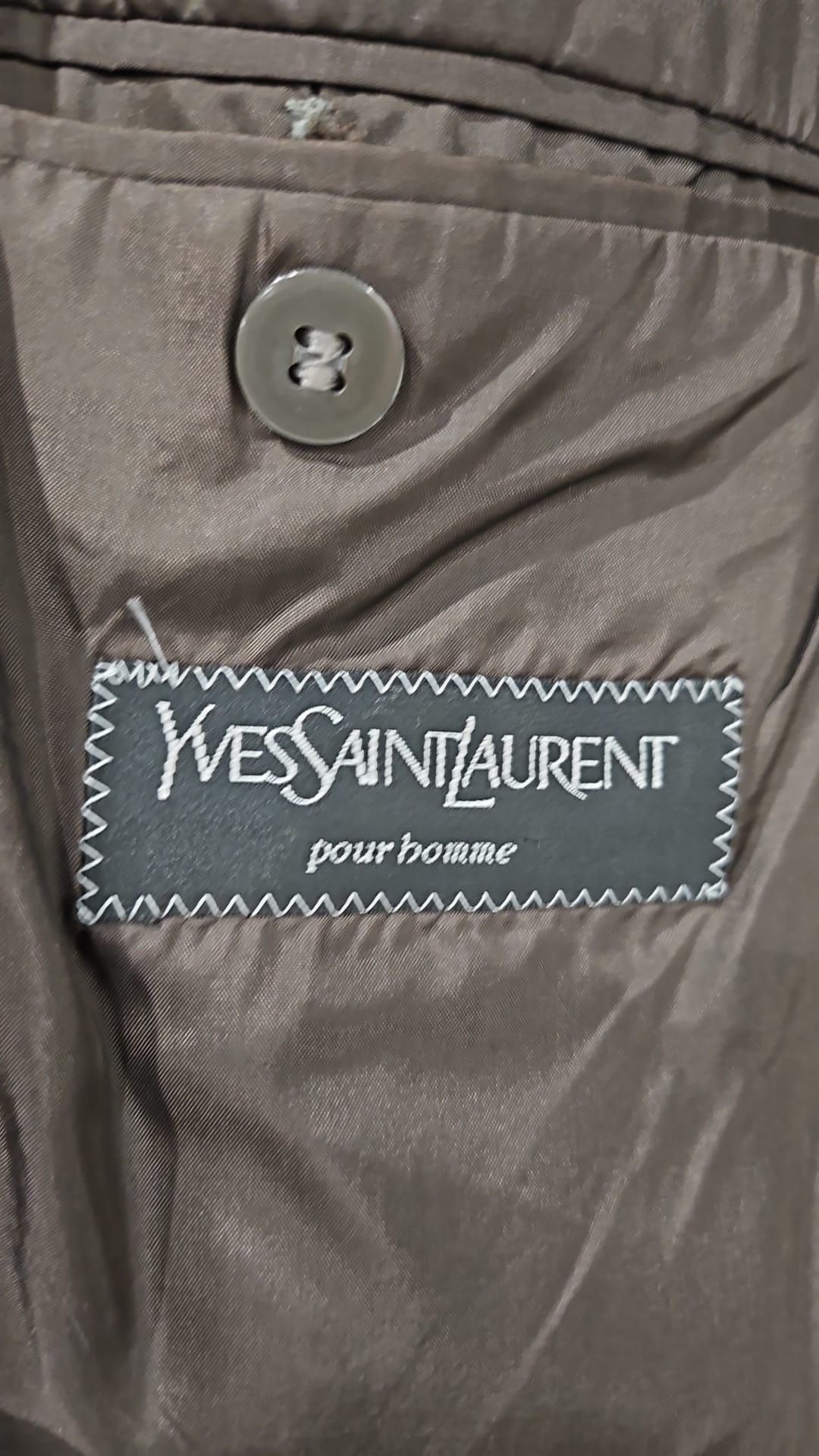 Garnitur weselny ,ślubny znanego projektanta Yves Saint Laurent