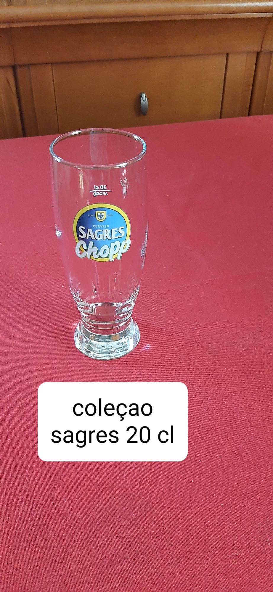 Copos novos de cerveja várias coleções