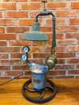 Lampa gabinetowa, industrialna, antyk