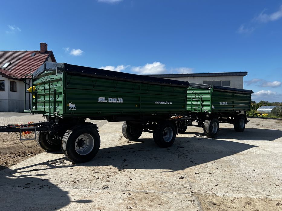 Przyczepy rolnicze HL 8011/HW 8011