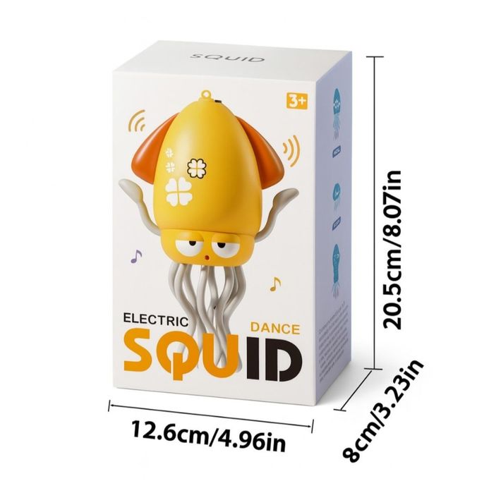 SQUID Танцюючий Кальмар Восьминіг Інтерактивна Музична Іграшка Опт/Роз