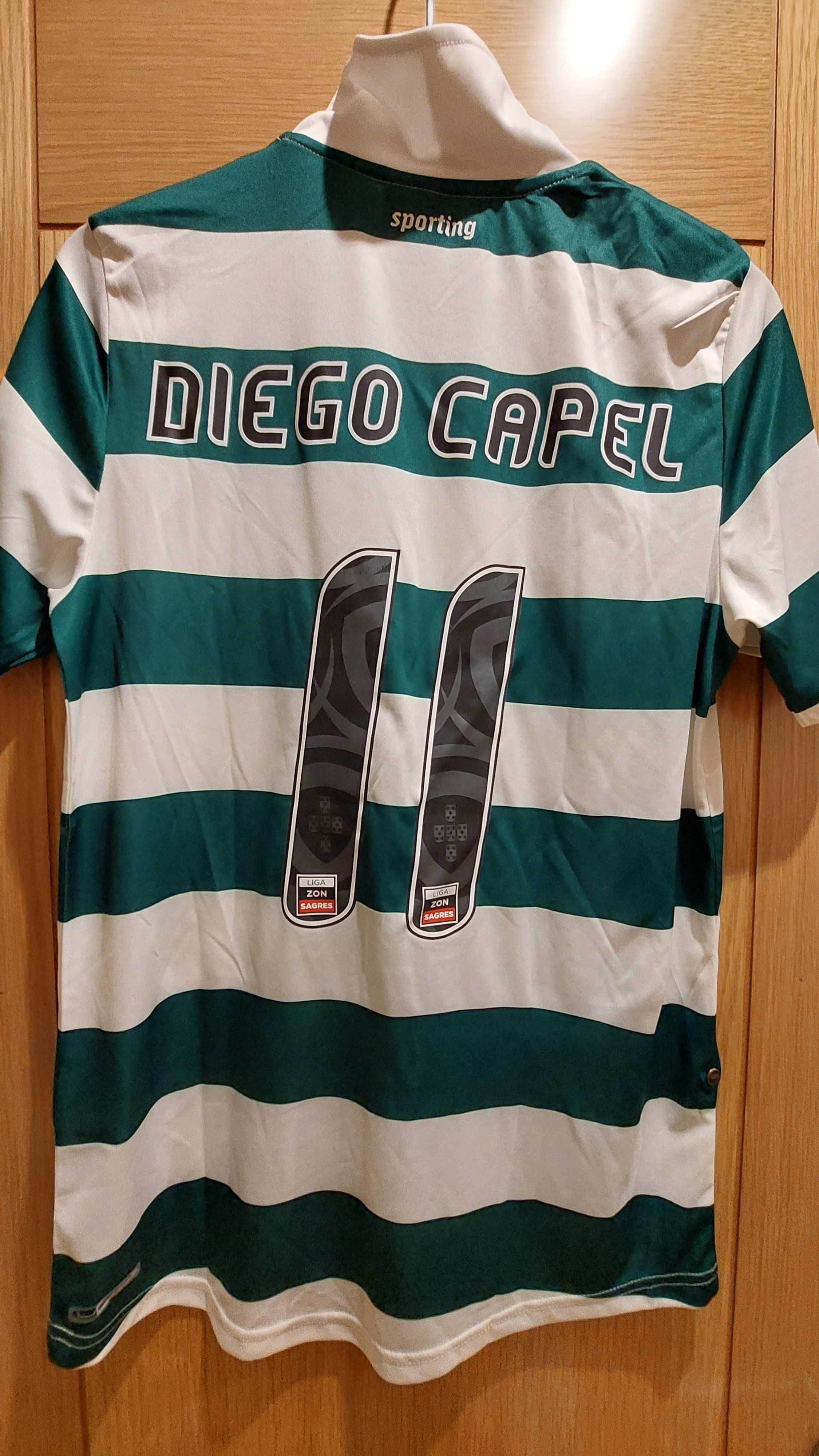 Camisola Sporting Diogo Capel Oficial