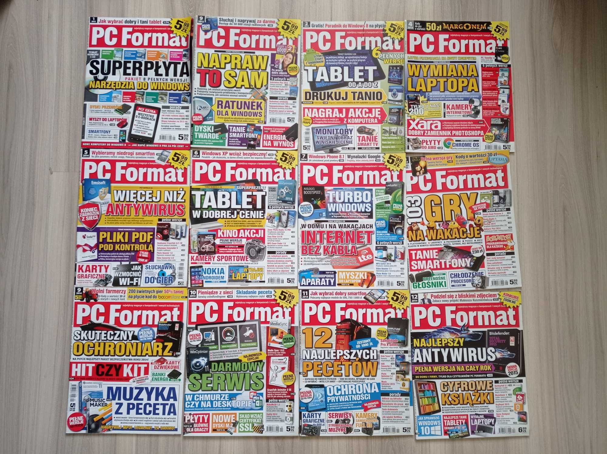 PC Format zestaw 2013, 2014