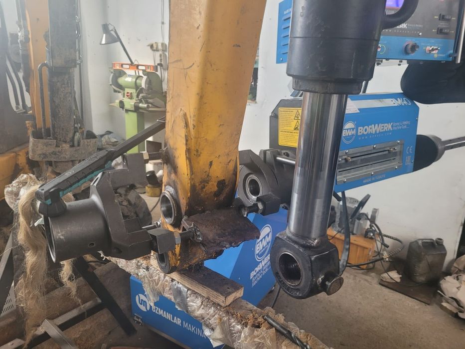 Mobilna wytaczarka - tulejowanie, wytaczanie, napawanie, regeneracja