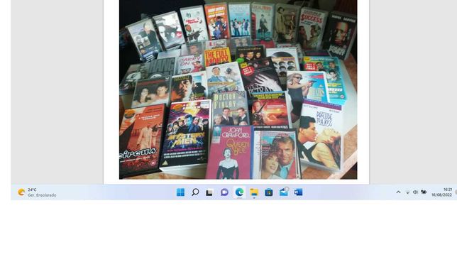60  Filmes emCassetes VHS