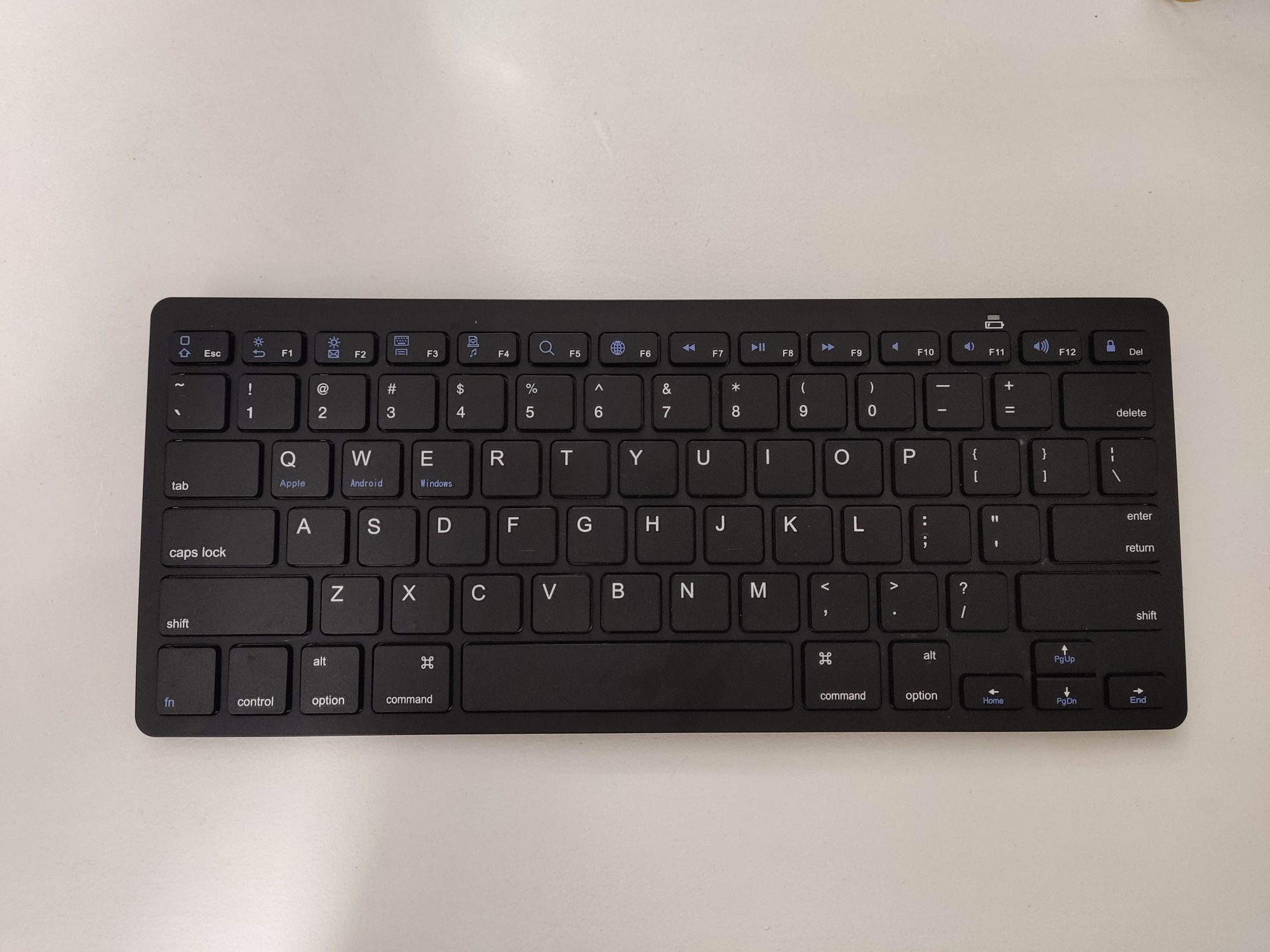 Teclado sem fios bluetooth