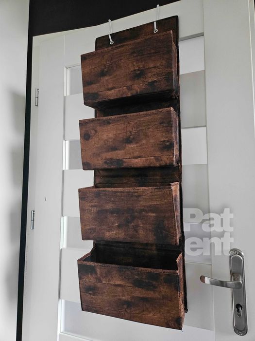 Wiszący organizer pudełka do powieszenia z 4 kieszeniami na drzwi