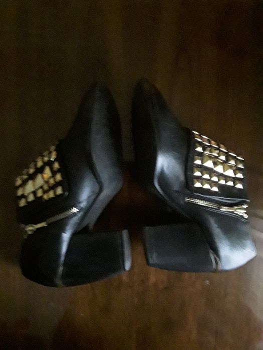 Botki, Półbuty,Sztyblety Skóra naturalna.