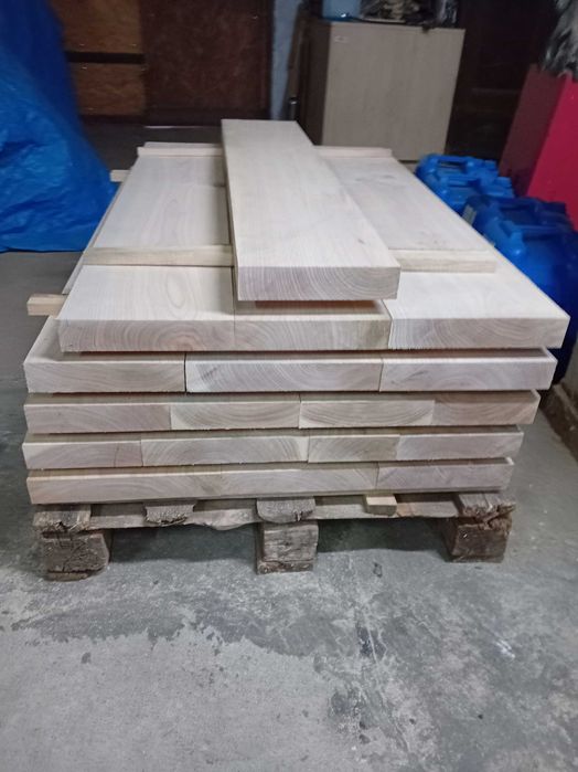 Deski brusy krawędziak dąb na kanał