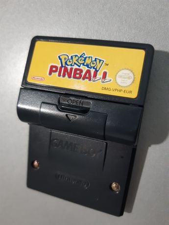 Jogo Pokémon Pinball para o Game Boy Color (Nintendo, PAL, 2000)