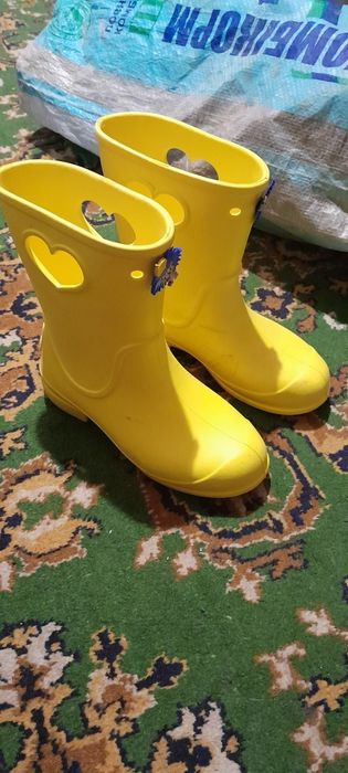 Сапожкі резинові 34/35 розмір