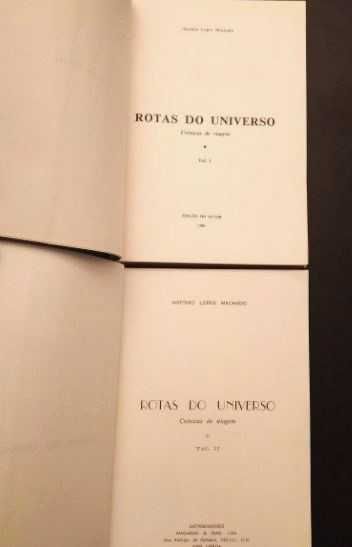 António Lopes Machado - Rotas do Universo : Crónicas de viagem