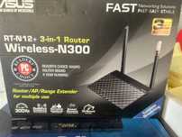Router Asus RT-N12+ Wireless-N300